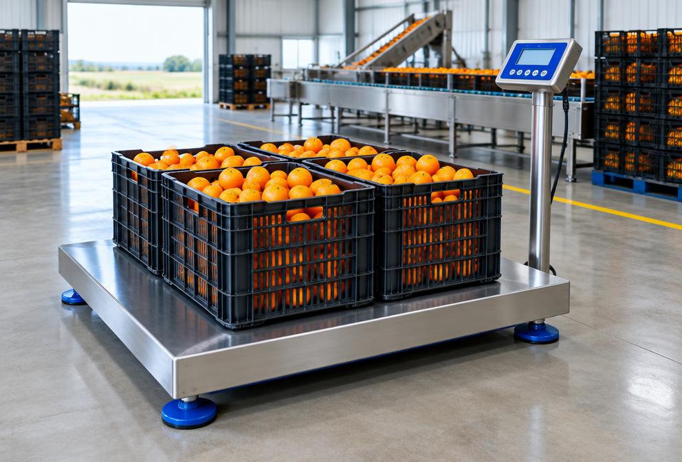 Solução de pesagem para Agronegócio